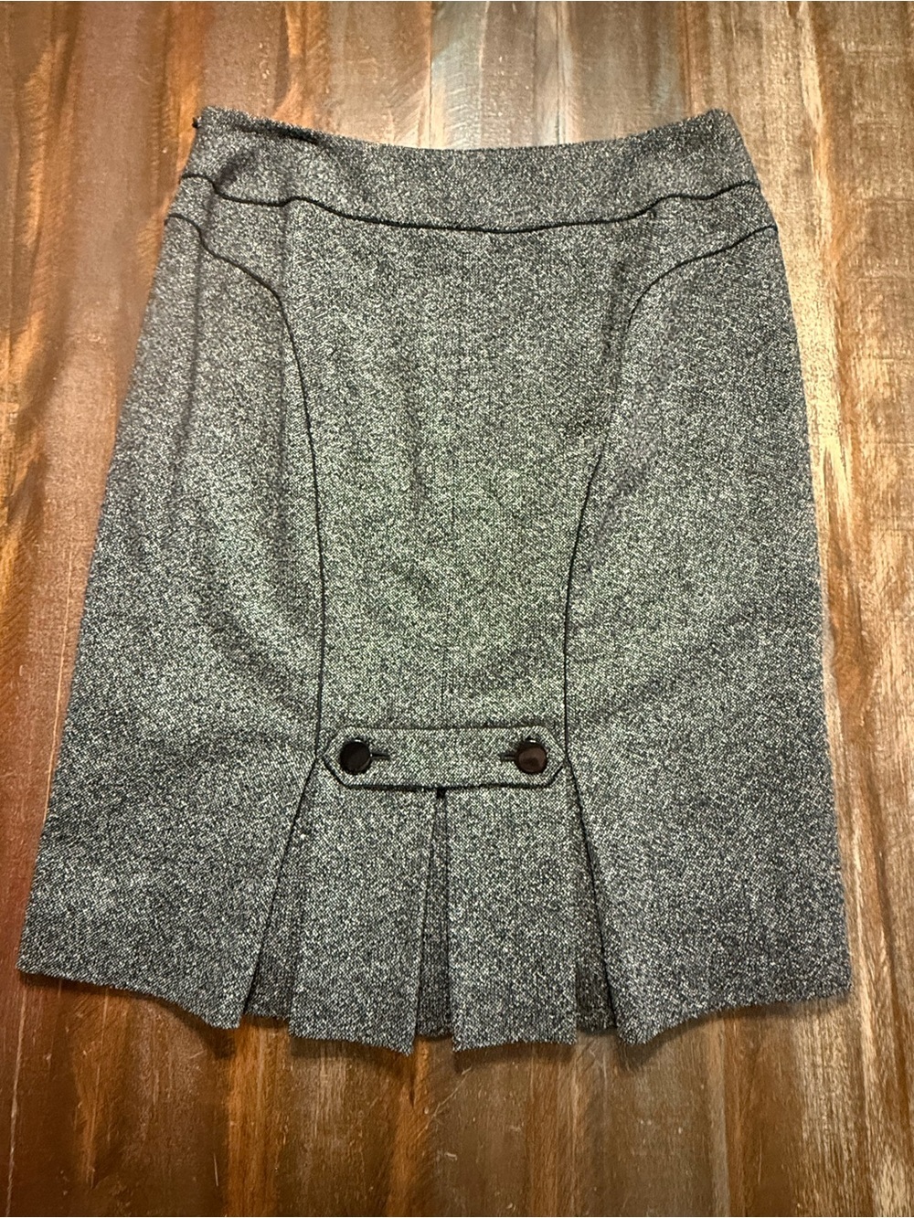 Ann Taylor Women’s Size 6P Fully Lined Side Zip Tweed Pencil Skirt EUC - Picture 6 of 6